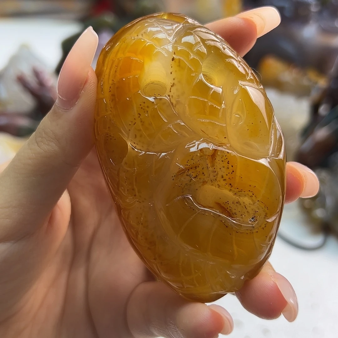 玛瑙/玉髓未镶嵌项链