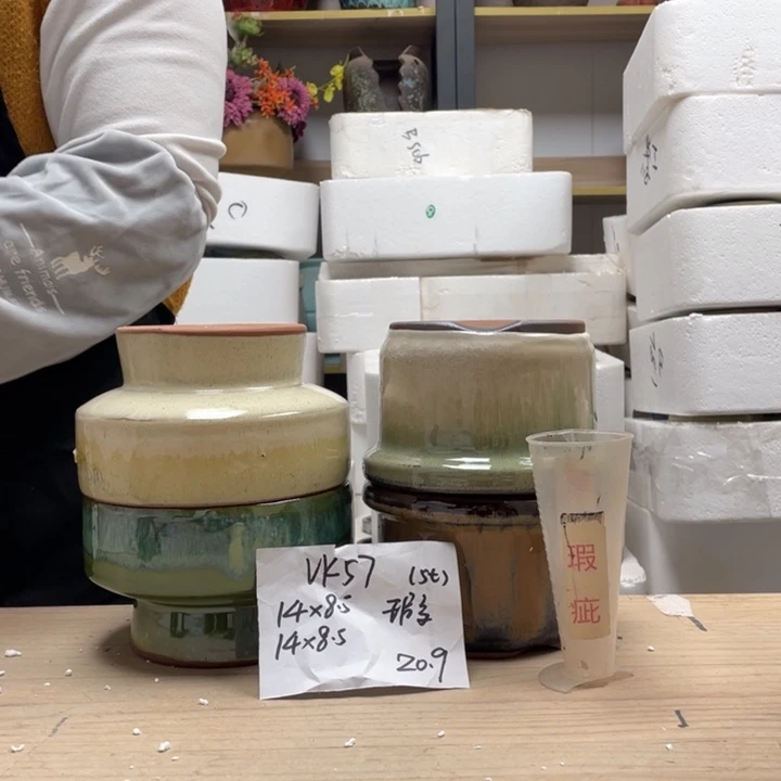 粗陶多肉花盆微瑕57