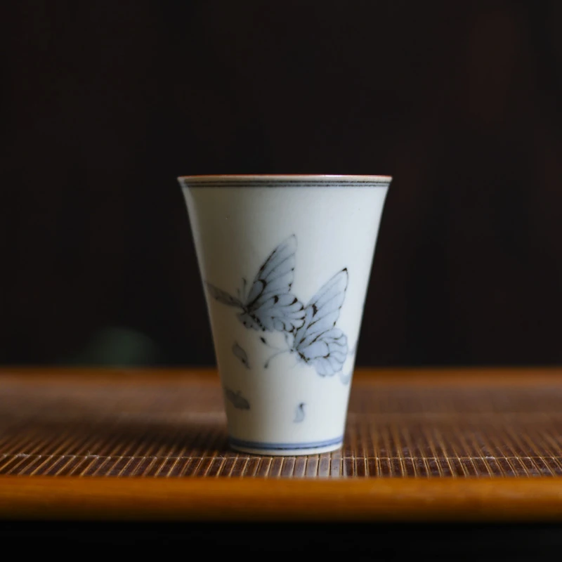 【非遗东方】蝴蝶-墨冉-闻香杯(70ml)(新墨冉0321)