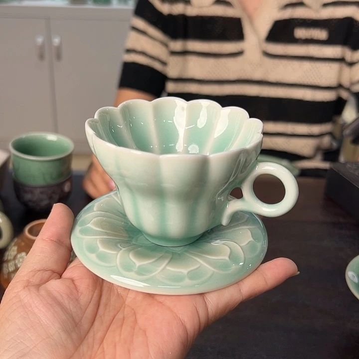 小米茶器龙泉云间青瓷