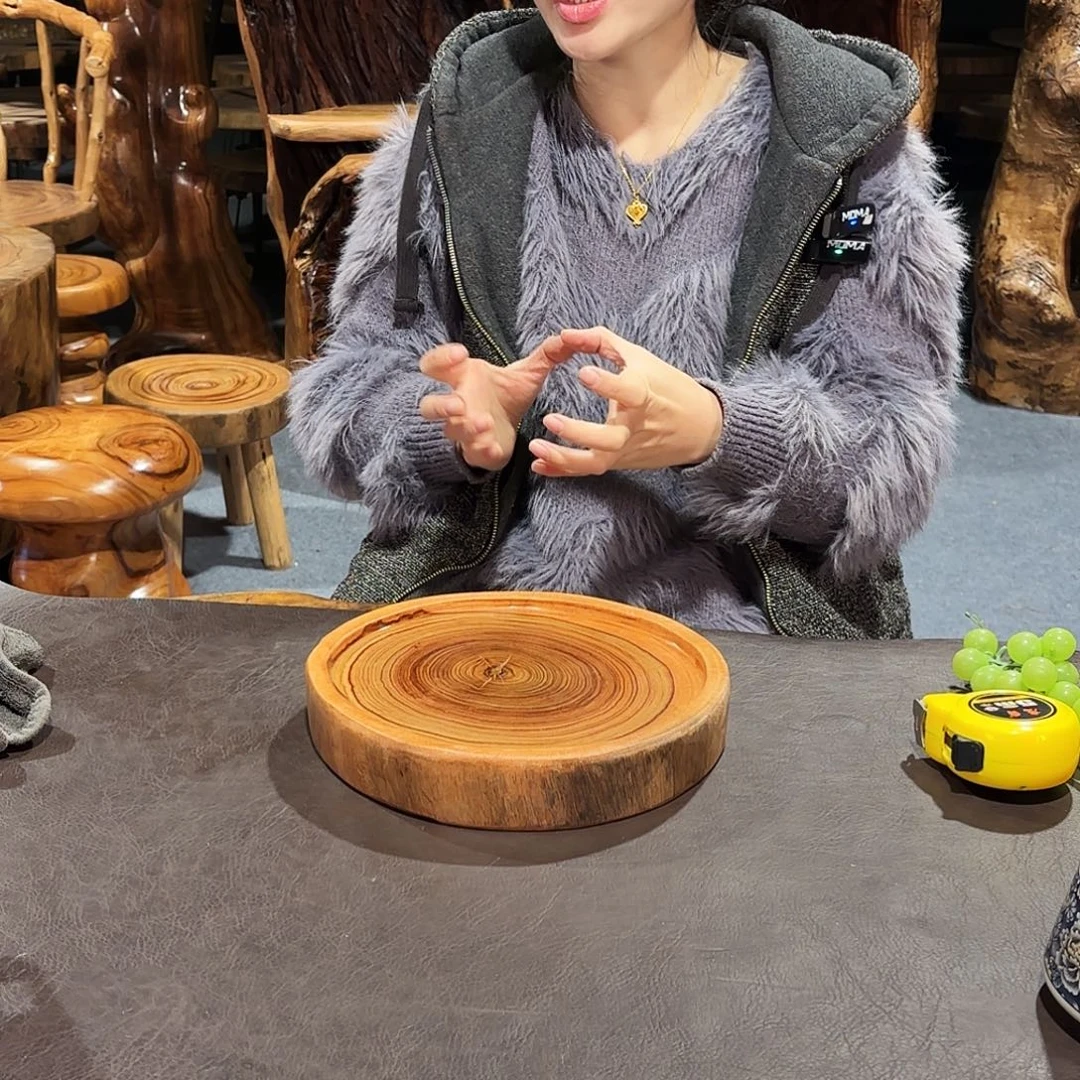 香樟木干泡盘23-22-4.5