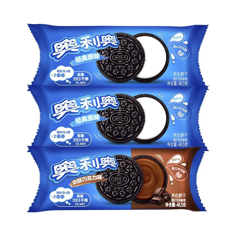 奥利奥夹心云朵蛋糕派夹心饼干多种口味