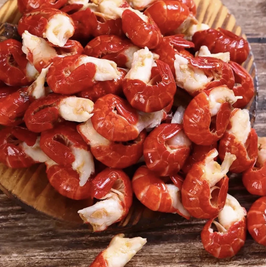 新鲜美食 龙虾尾 活虾现剥 肉质鲜嫩 共5包 顺丰冷链