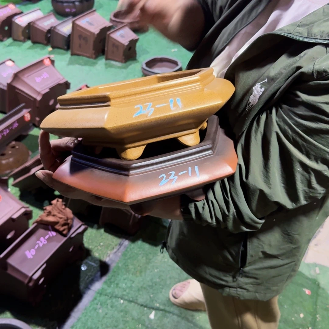 哈***球紫砂花盆紫砂花盆