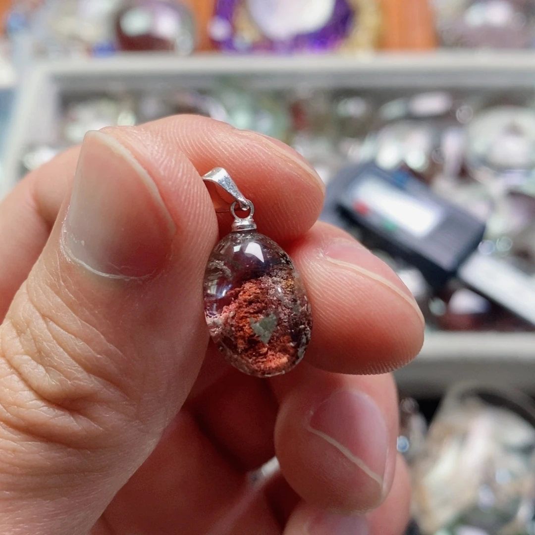 水晶未镶嵌吊坠(不含链)