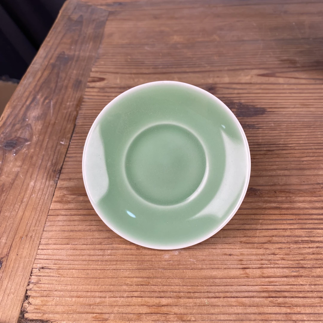 龙泉青瓷梅子青杯垫