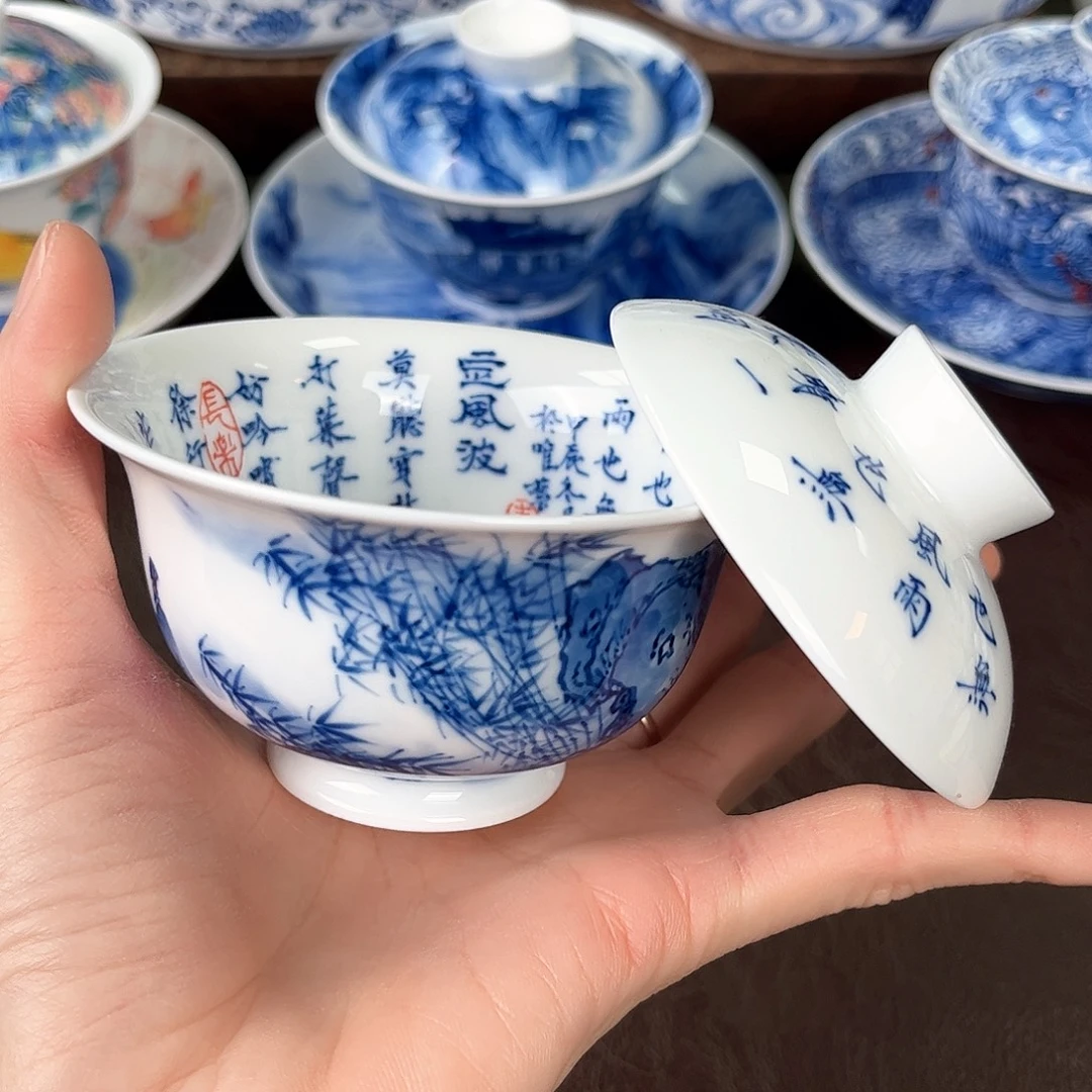 手绘高温瓷器瓷器