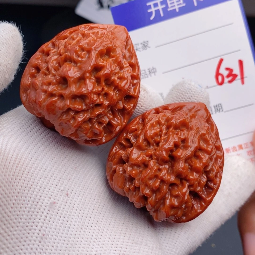 文玩核桃把件39官帽631
