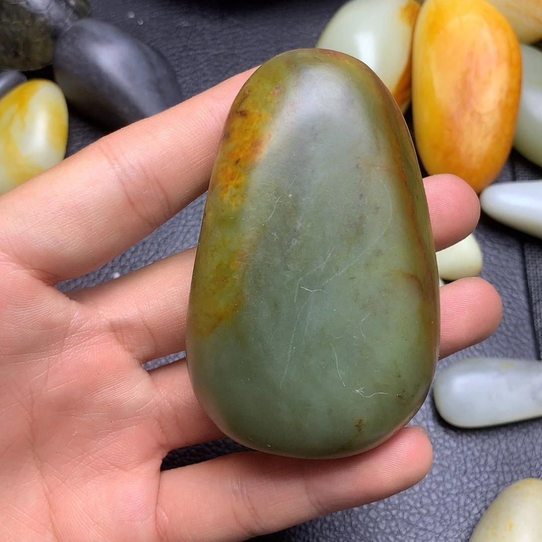 和田玉未镶嵌摆件