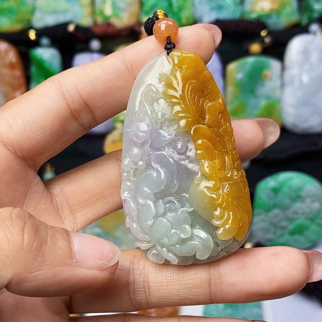 定制翡翠未镶嵌翡翠Ａ货一物一证