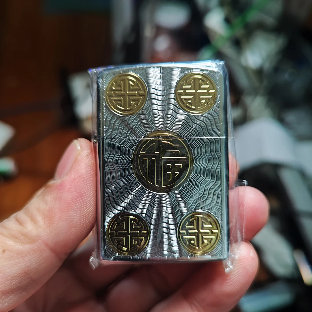 佐罗 双色福防风煤油打火机