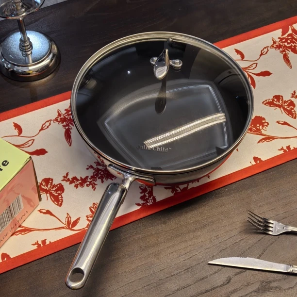 出欧美28cm不沾炒锅 高约11cm