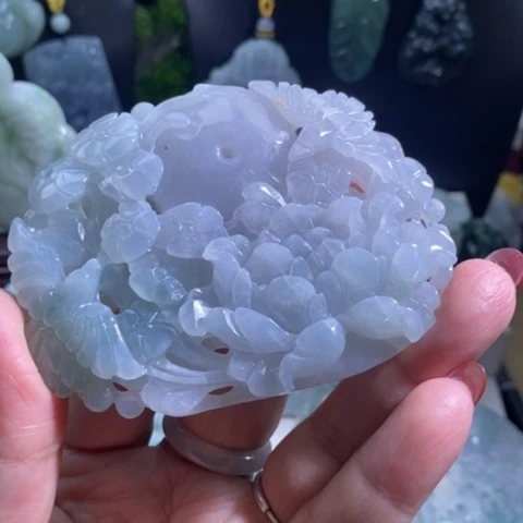 【闪购商品】颈饰未镶嵌翡翠喜上眉梢