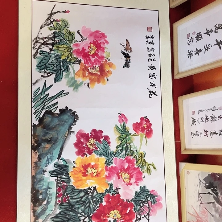 国画张圣敏先生纯手绘作品