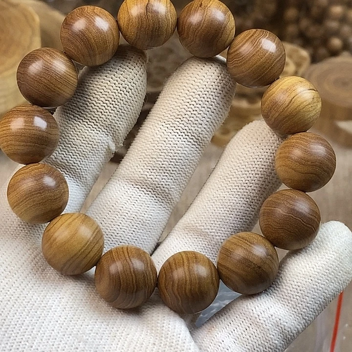 酷***熊檀香木檀香木原手串1.6