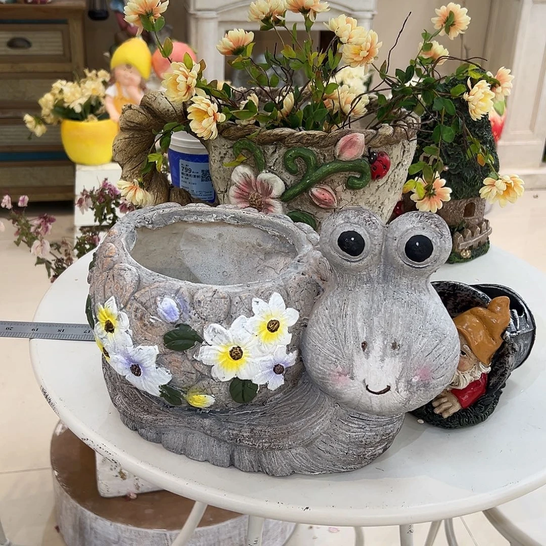 花园摆件红红火火