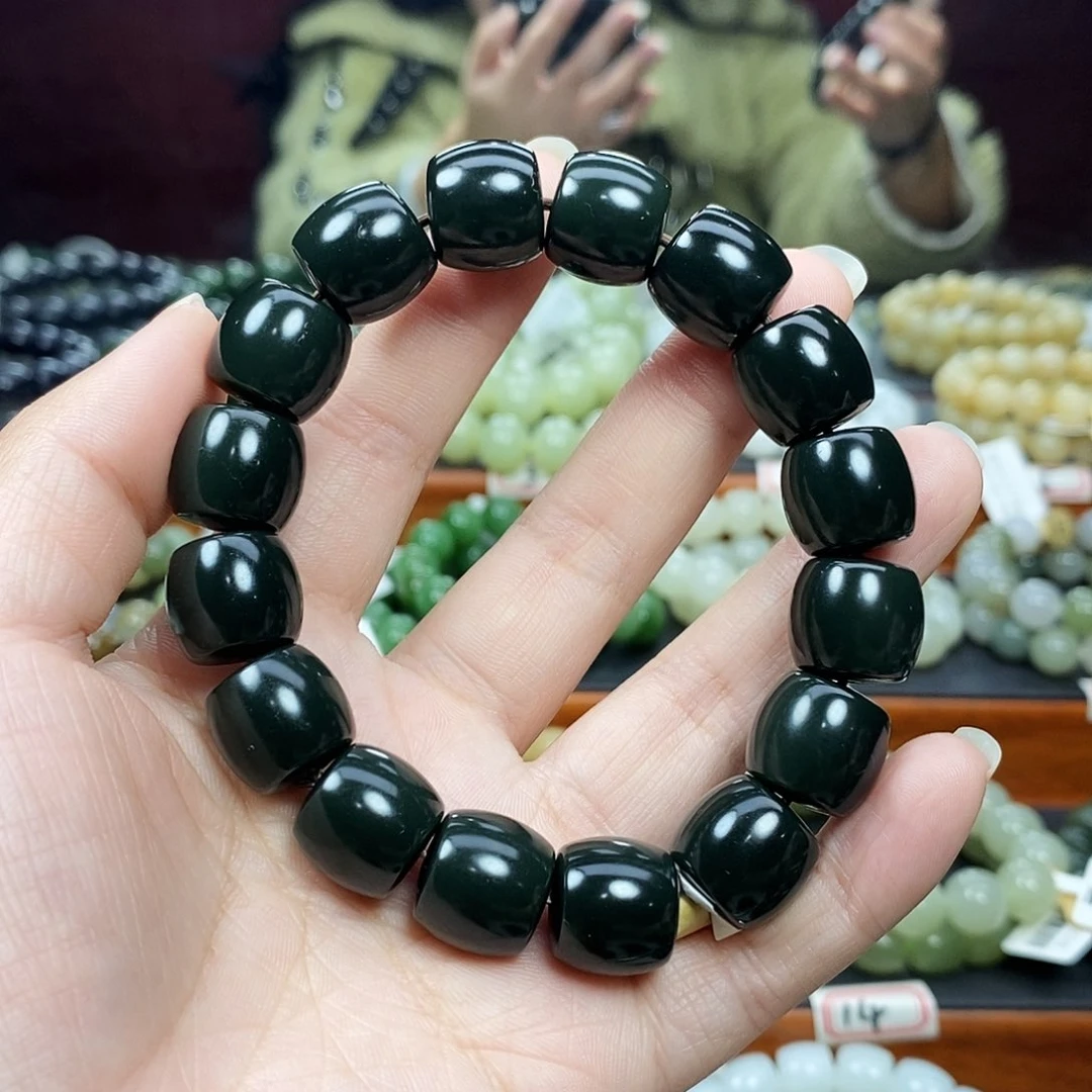 和田玉手链未镶嵌