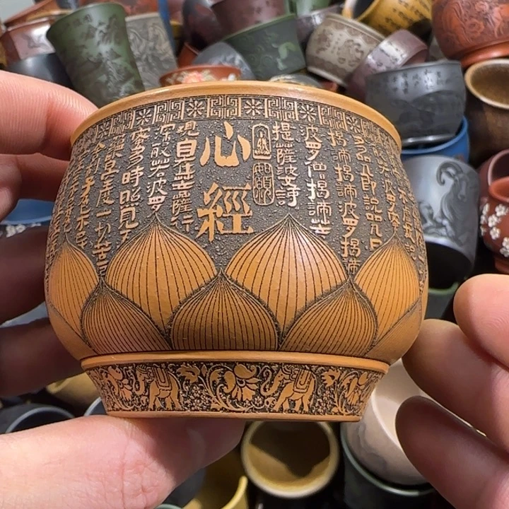 茶杯紫砂全手工制作工艺
