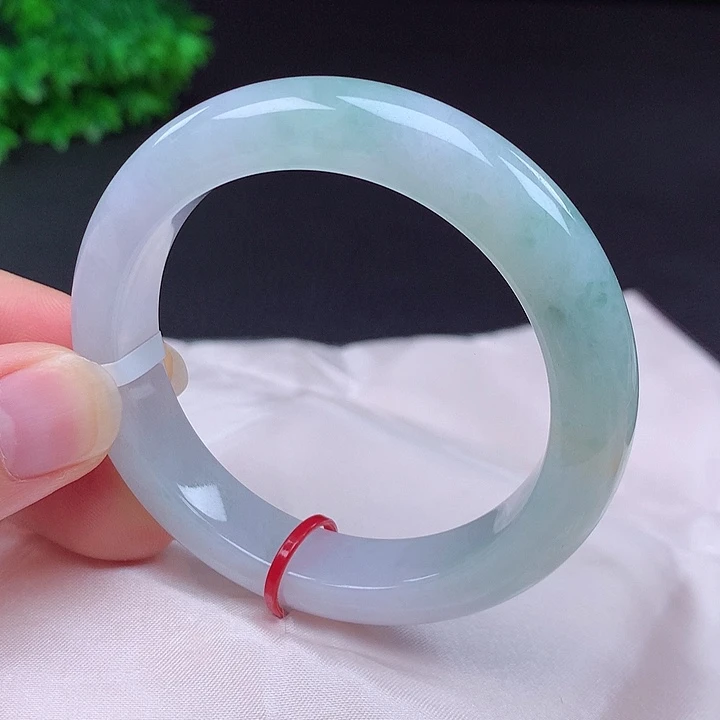 翡翠未镶嵌手镯50圈432403