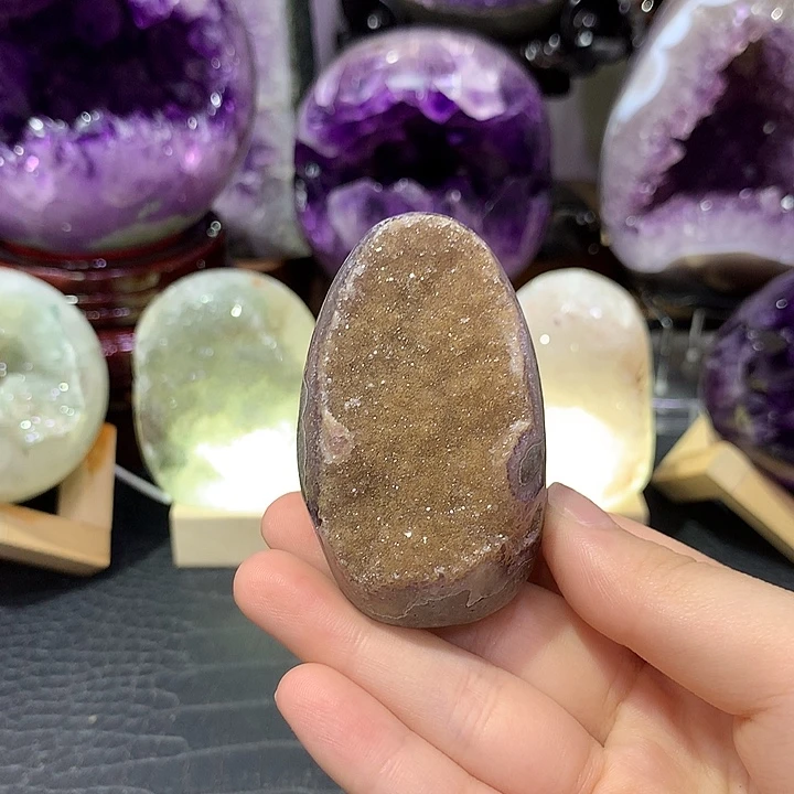 未镶嵌珠宝半成品紫晶