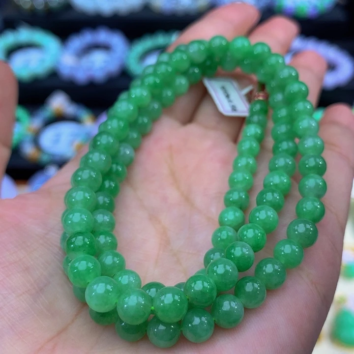 未镶嵌手链翡翠翡翠
