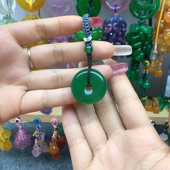 玛瑙/玉髓未镶嵌吊坠(不含链)