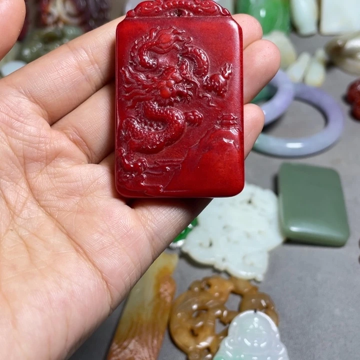 滴血莲花菩提吊坠