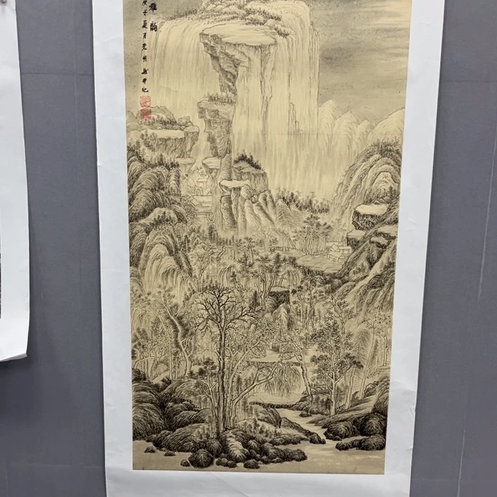 国画宣纸纯手绘字画