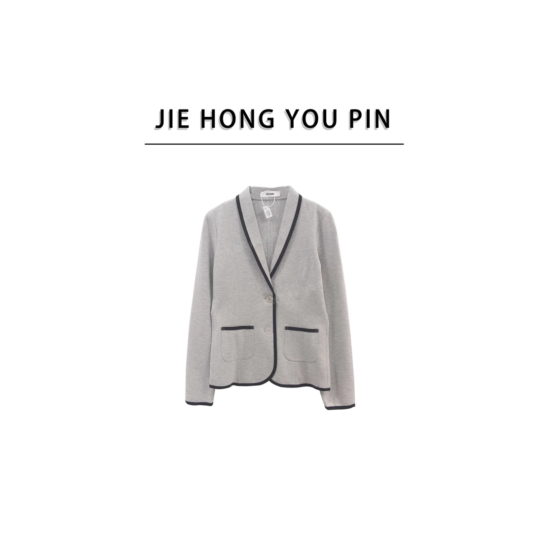 时尚白领新款西服女装通勤款秋冬显瘦外套6906