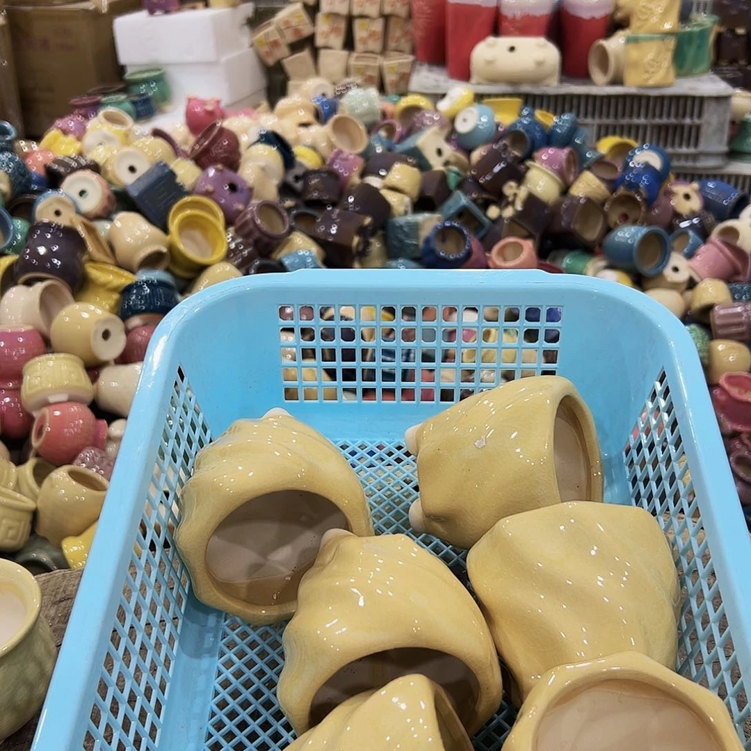 陶瓷高温陶瓷605花盆