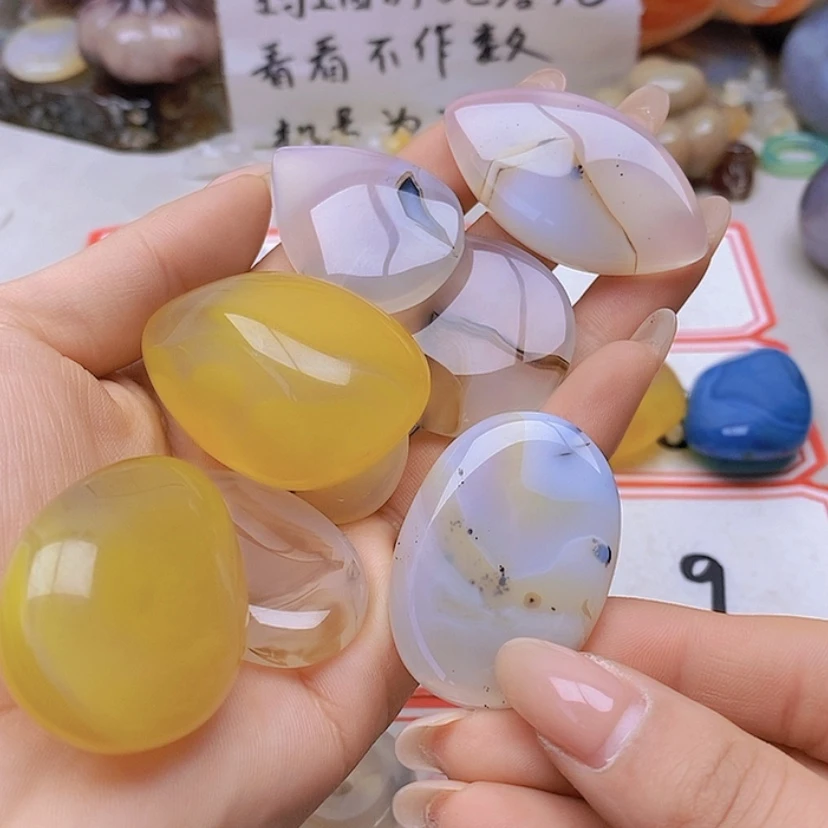 【闪购商品】未镶嵌玛瑙/玉髓珠宝半成品郭*华