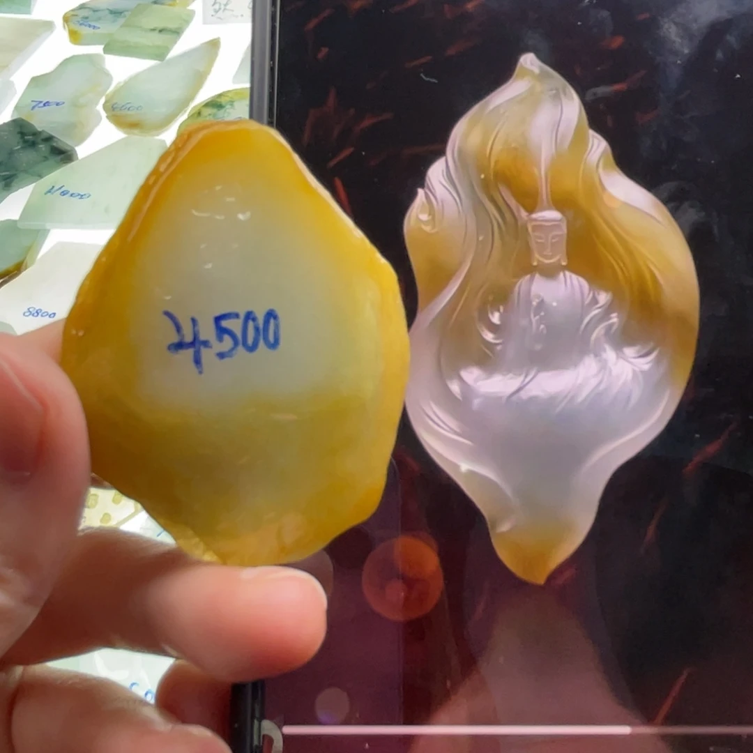 定制翡翠未镶嵌包工