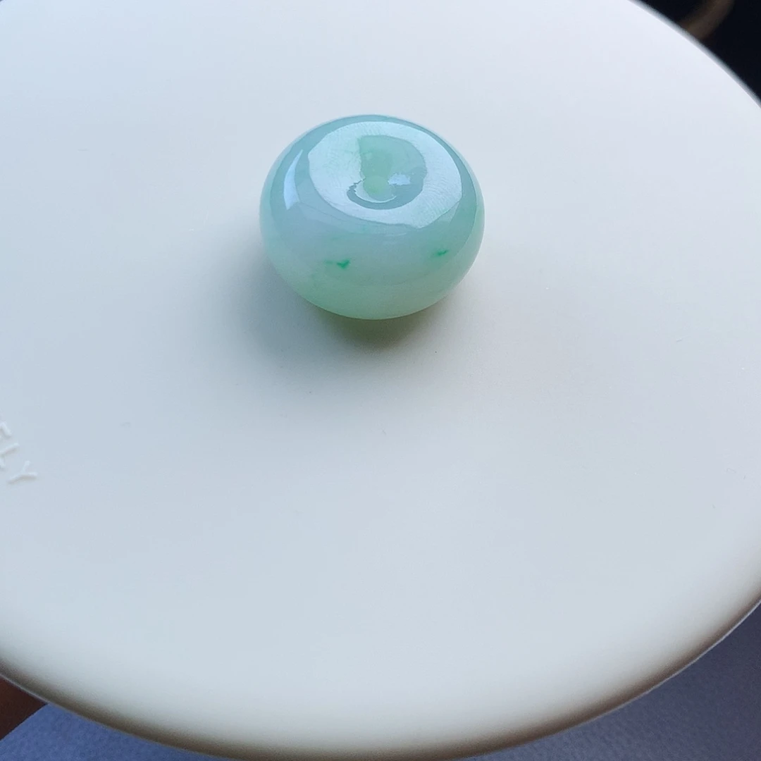 翡翠未镶嵌挂件48小时鉴赏期  平安扣