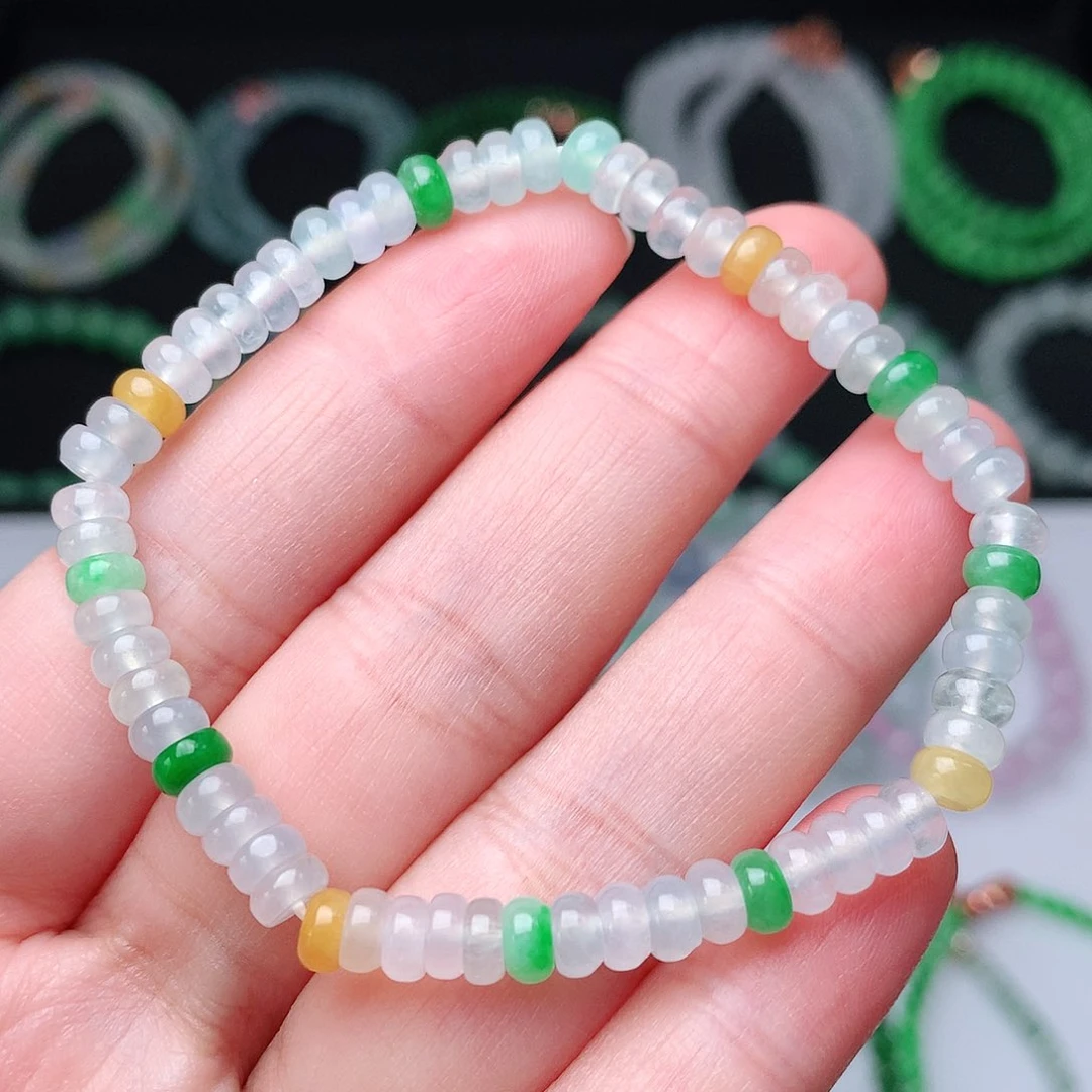 翡翠手链未镶嵌翡翠