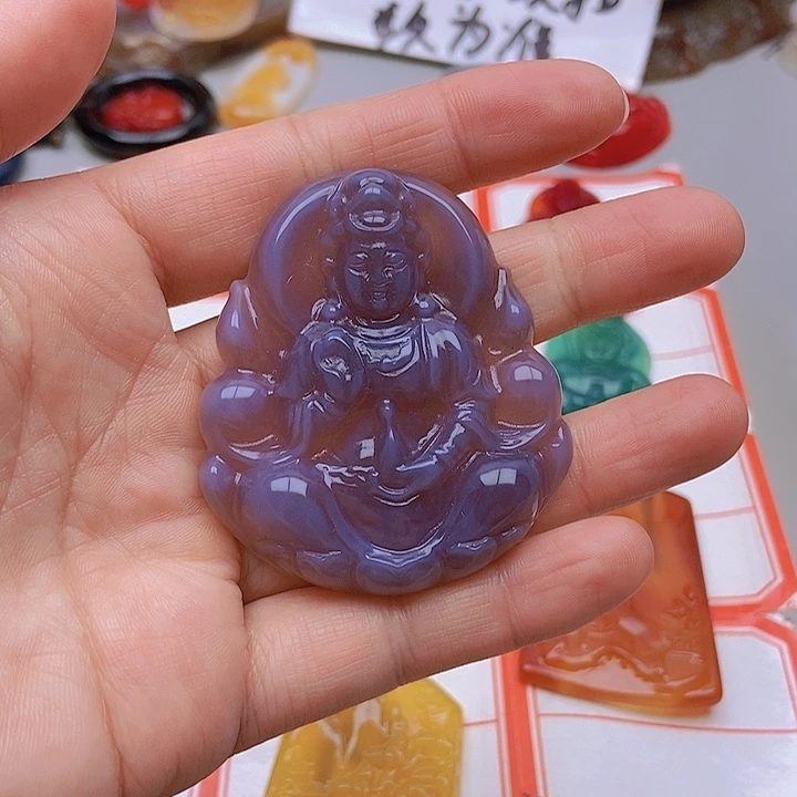 【闪购商品】未镶嵌玛瑙/玉髓珠宝半成品亦**见