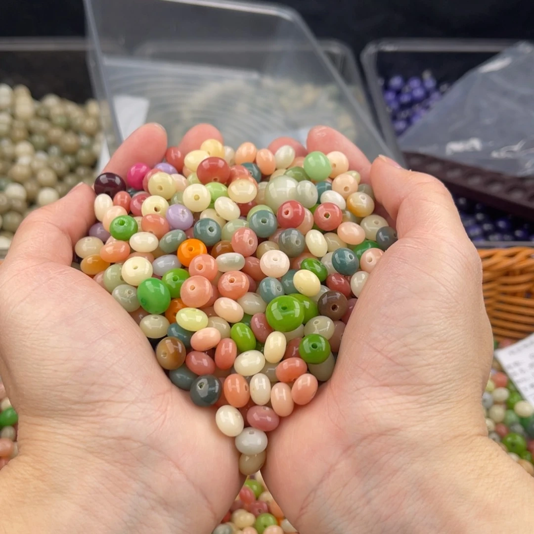 白玉菩提吊坠z 9mm/200+100+50颗 /微瑕不售后