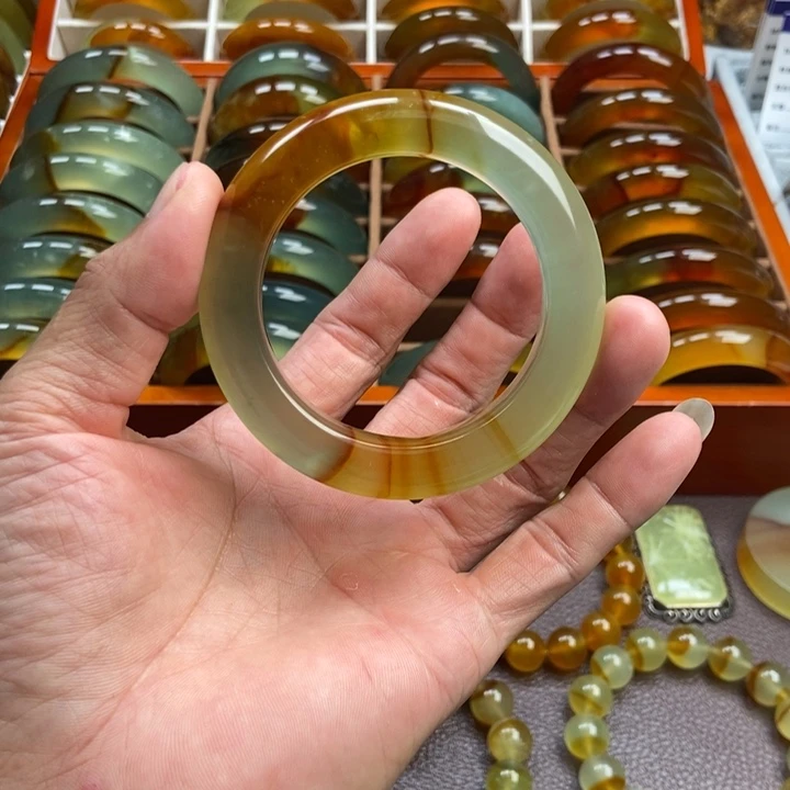 F***d未镶嵌蛇纹石玉手镯手串戒指吊坠