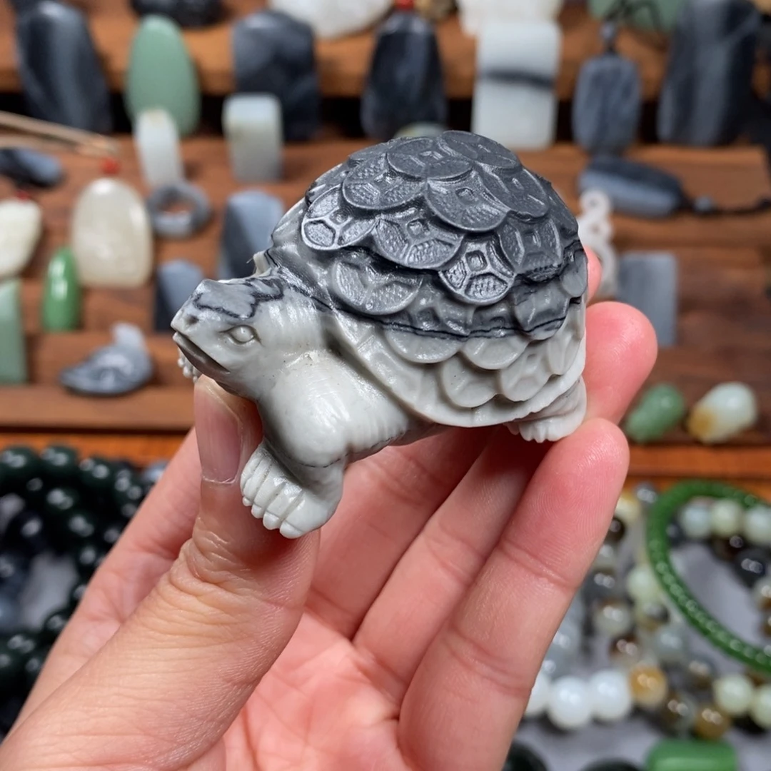 石英质玉太极玉未镶嵌