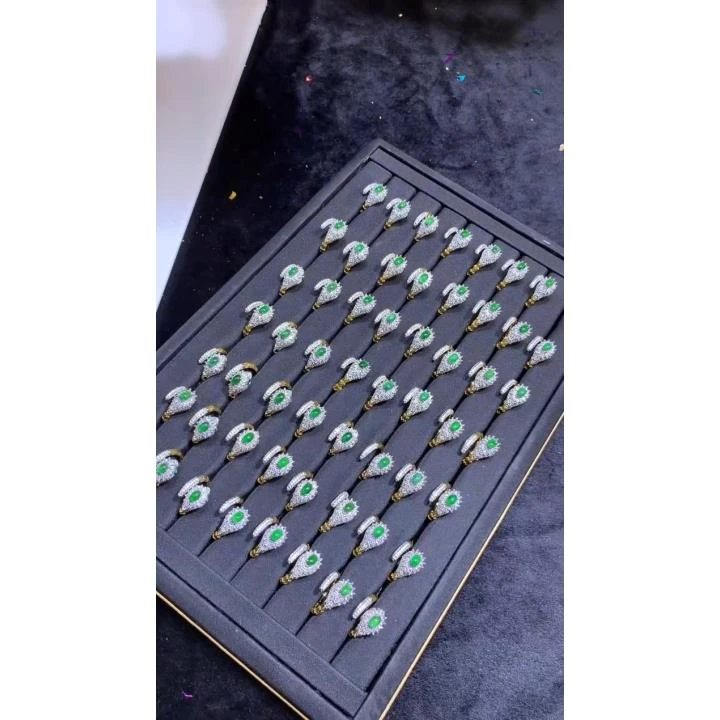 【逍遥】天然A货翡翠蛇戒戒指*2483/26/多样性发/1件