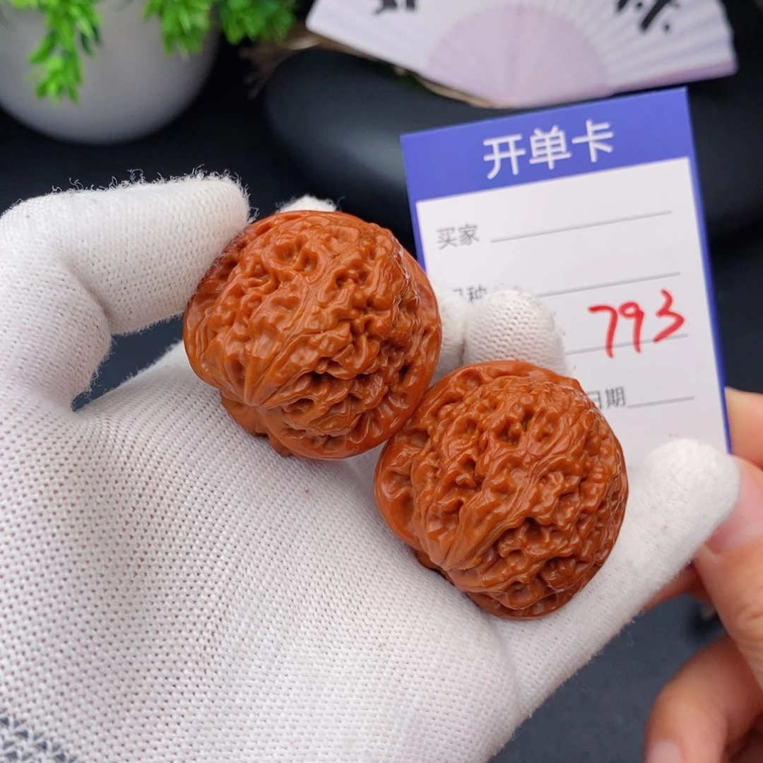 文玩核桃把件38水龙纹793