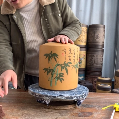 紫砂茶叶罐茶叶罐