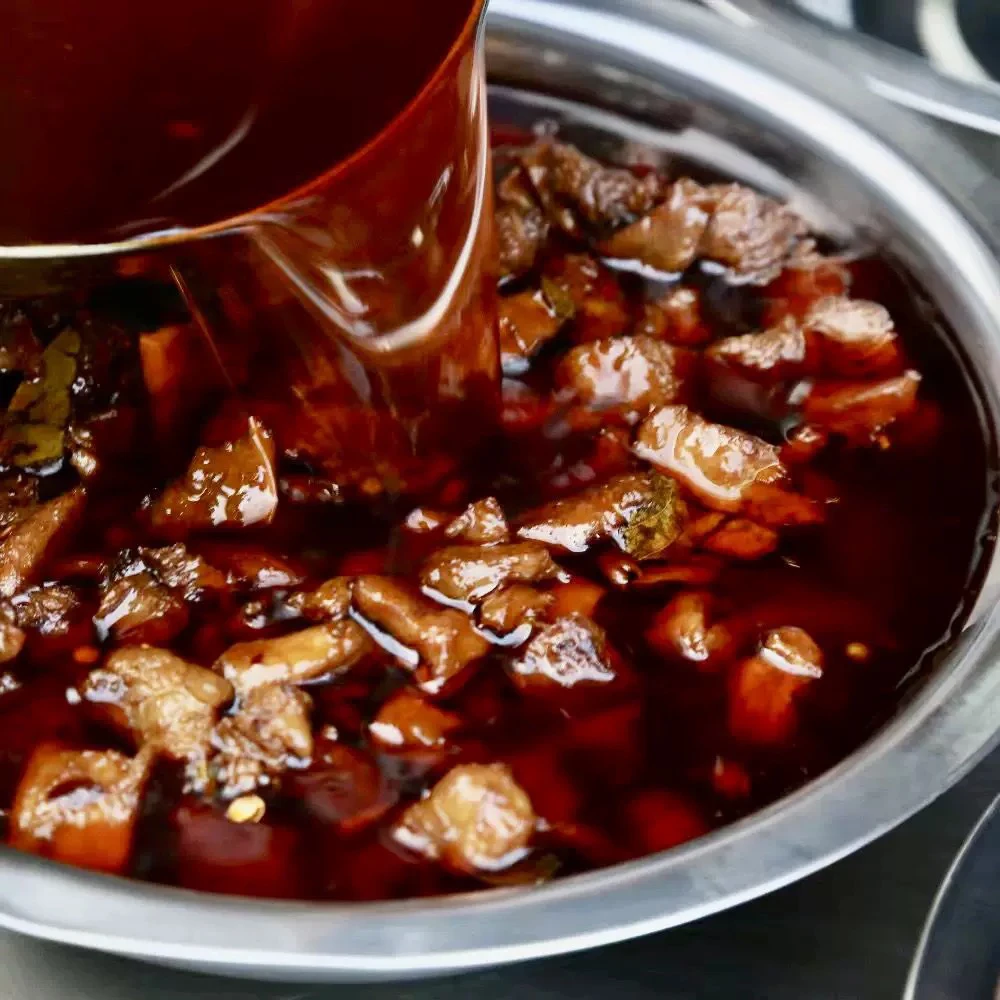 老房家河南南阳特产鲜肉现炒牛肉臊子烩面浇头南阳特产