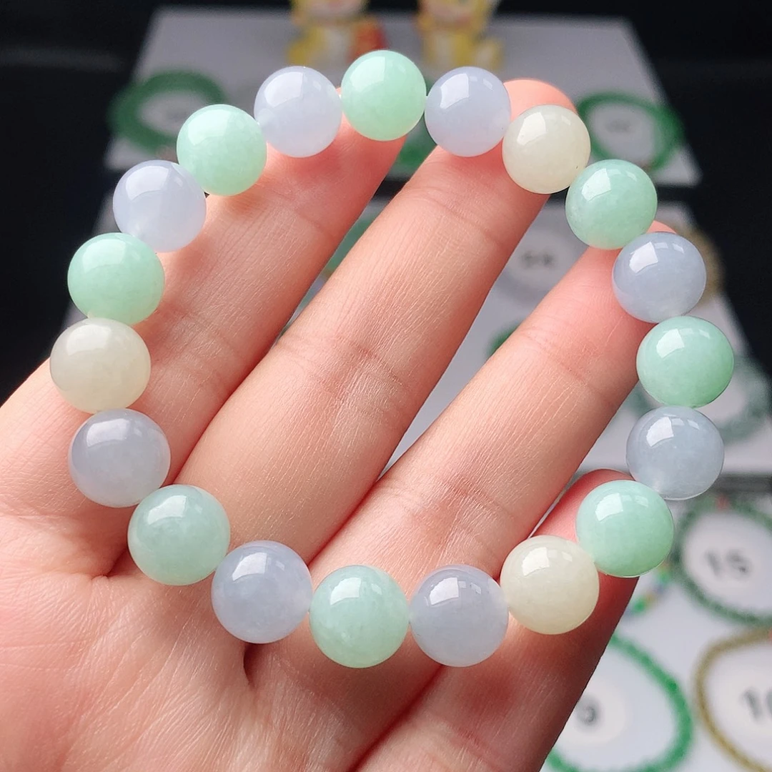 翡翠未镶嵌手链翡翠