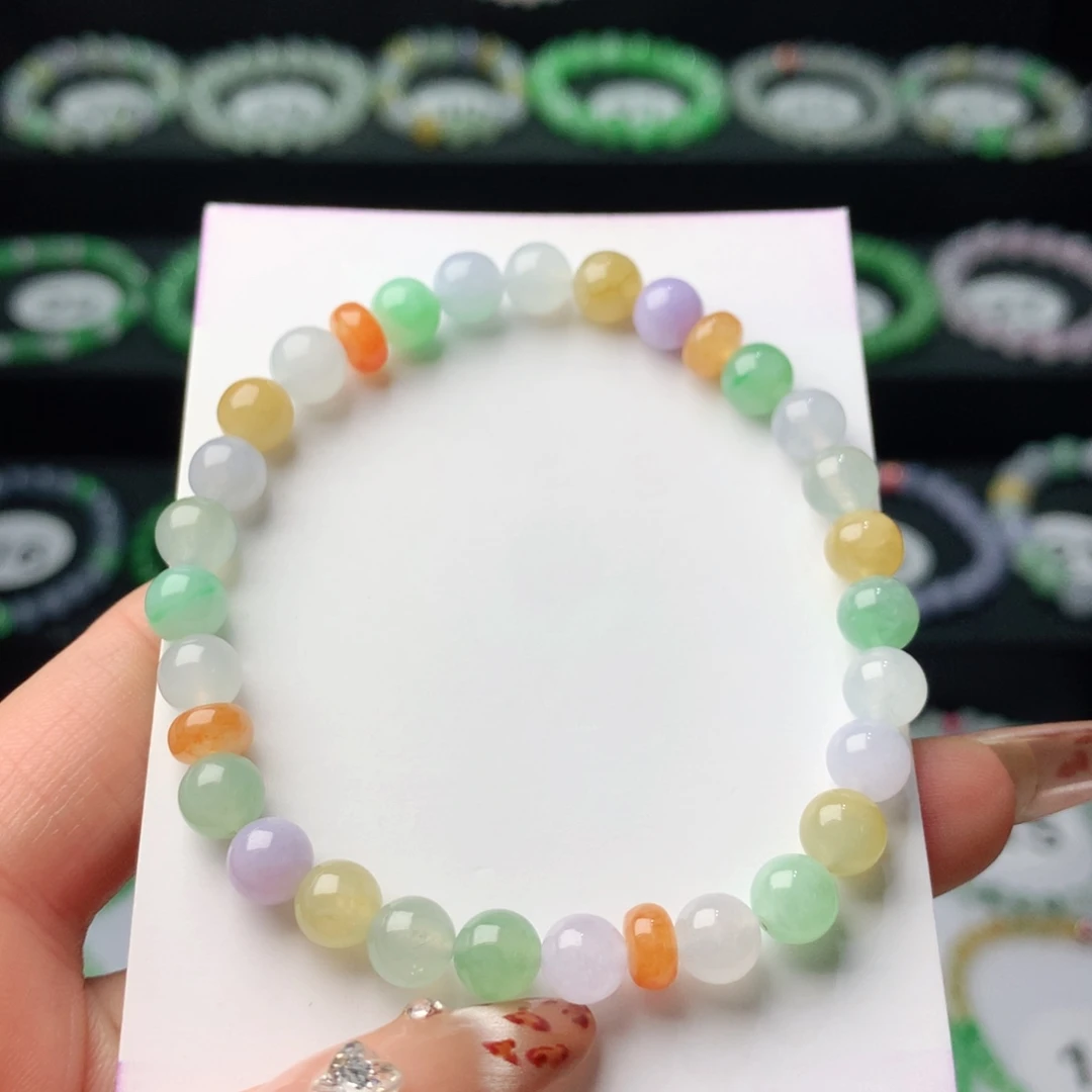 翡翠未镶嵌手链翡翠