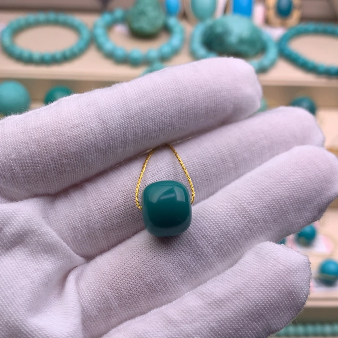 森****绿松石未镶嵌珠宝奇石