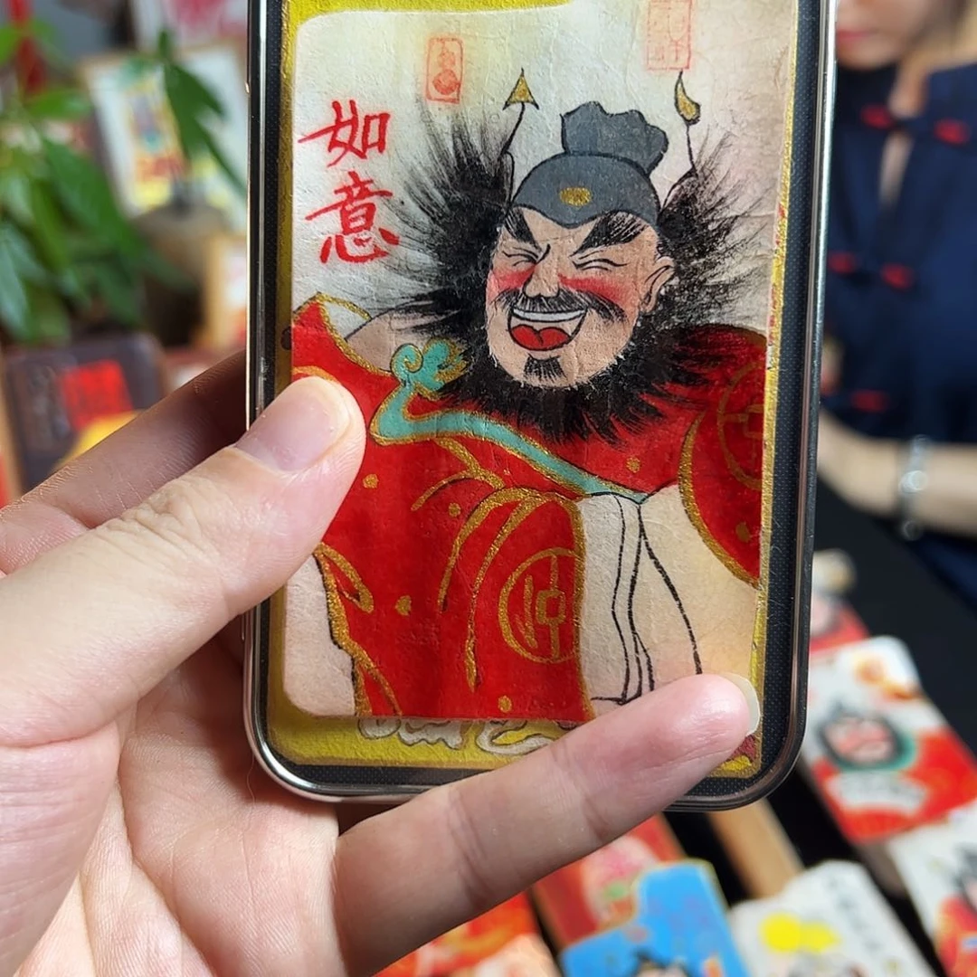 *****纯手绘钟馗文创画