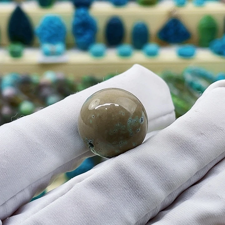 绿松石未镶嵌挂件