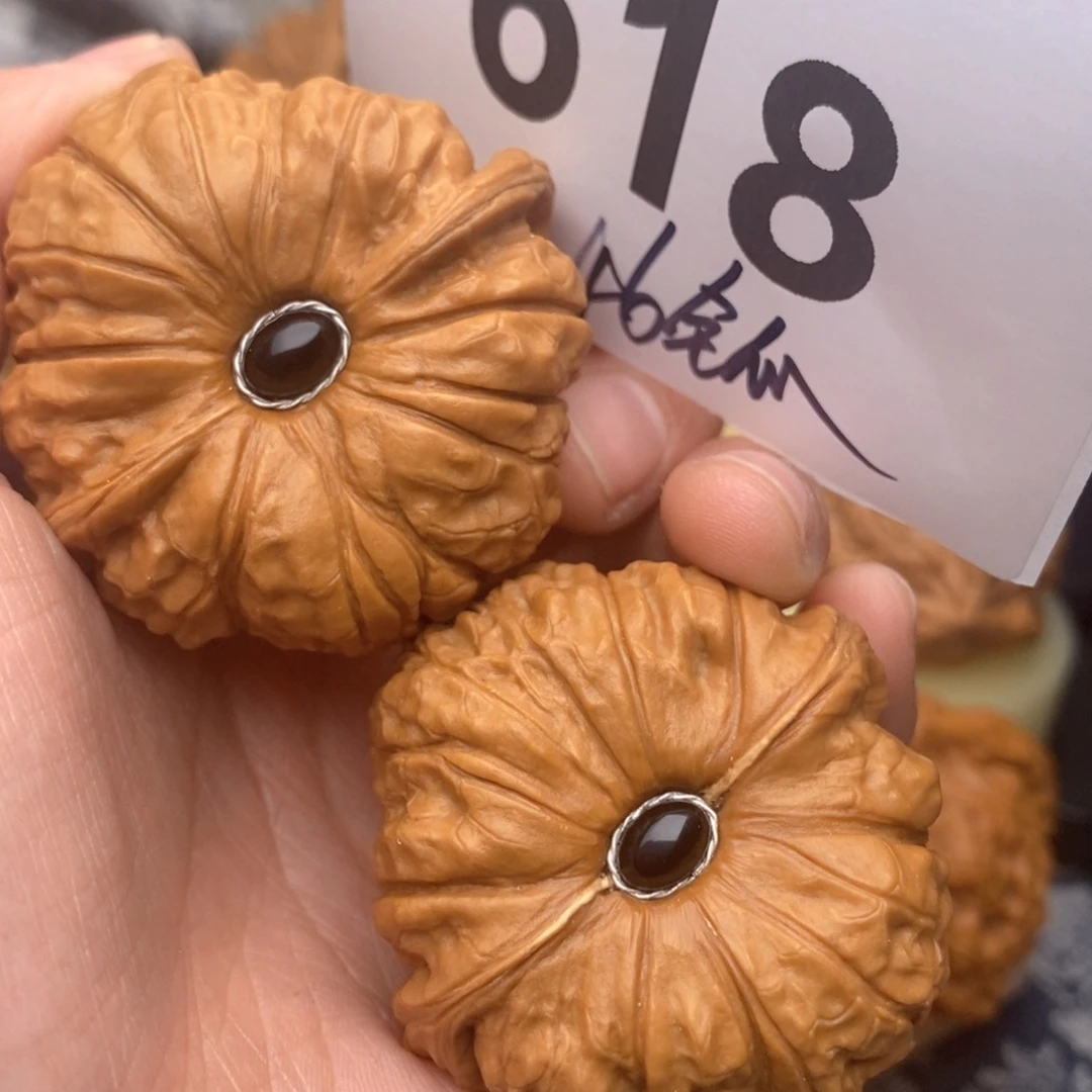 文玩核桃把件618高46全瓜