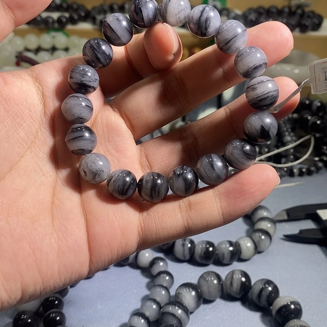 石英质玉未镶嵌手链