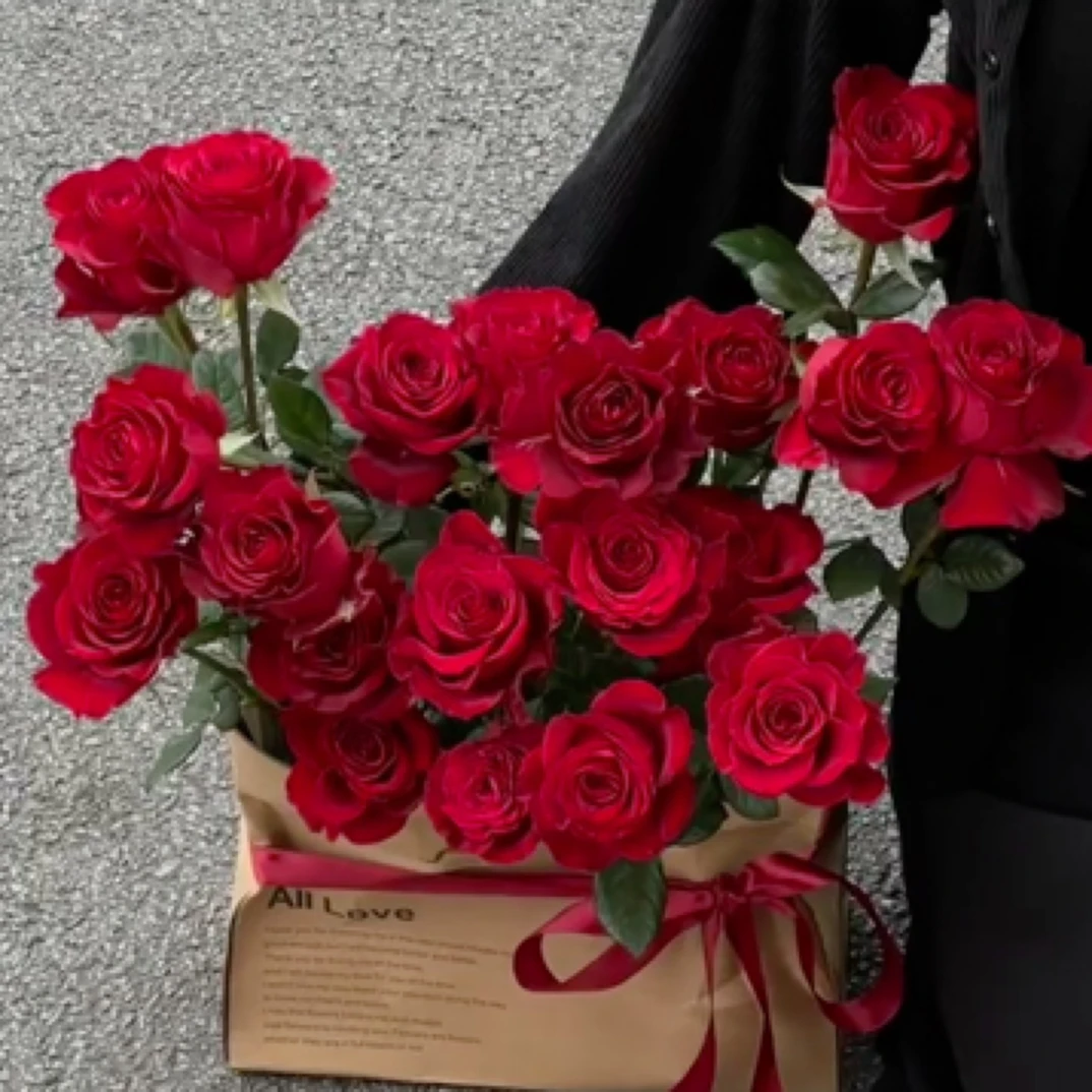 热烈且真挚#25朵红玫瑰